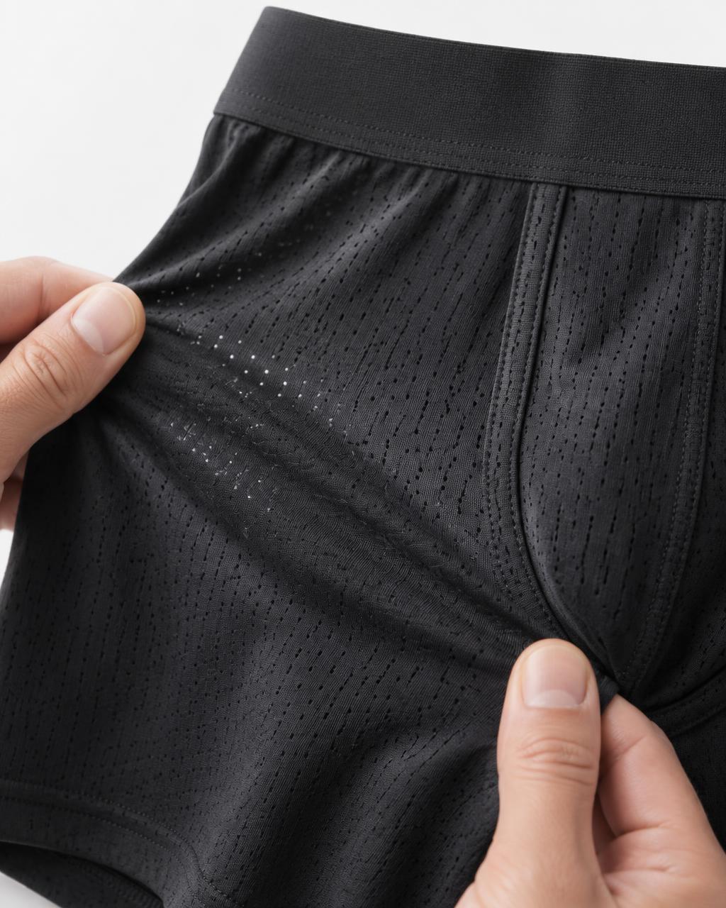 Breathable underwear fabric detail